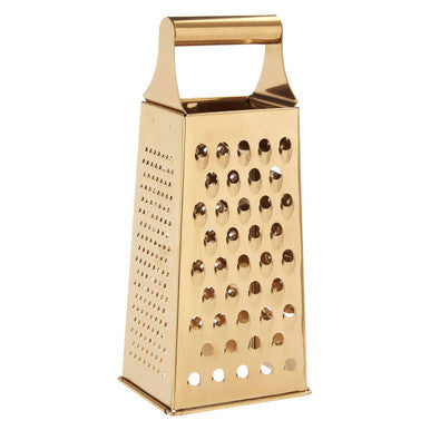 Large Gold Finish Grater | Alchemist