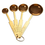 Gold Finish Measuring Spoons | Alchemist