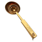 Gold Finish Measuring Spoons | Alchemist