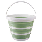 Green White Collapsible Bucket | Averill