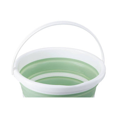 Green White Collapsible Bucket | Averill