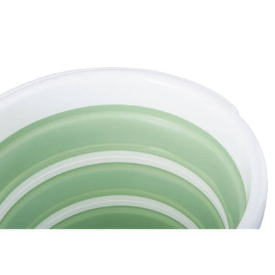 Green White Collapsible Bucket | Averill