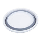 Collapsible Grey and White Washing Up Bowl | Averill
