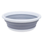 Collapsible Grey and White Washing Up Bowl | Averill