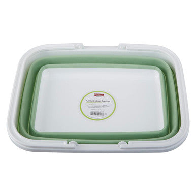 Collapsible Laundry Basket in Green | Averill