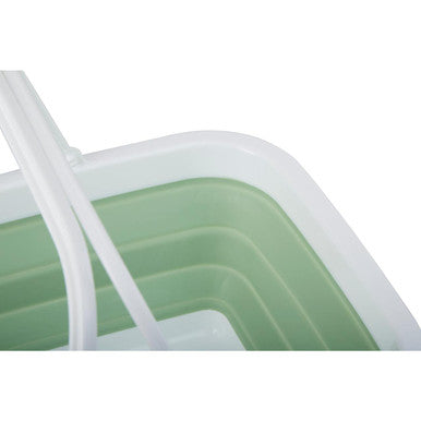 Collapsible Laundry Basket in Green | Averill