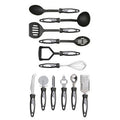 12 Piece Black and Stainless Steel Gadget Set | Barron