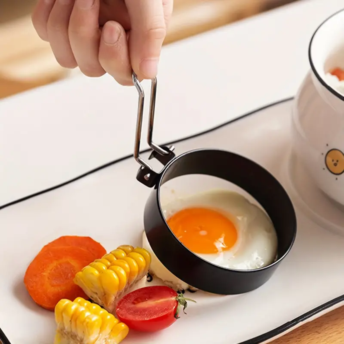 Set of 2 Non Stick Egg Rings | Bellano
