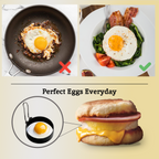Set of 2 Non Stick Egg Rings | Bellano