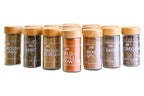 Bamboo Revolving Spice Rack with 16 Jars | Puro