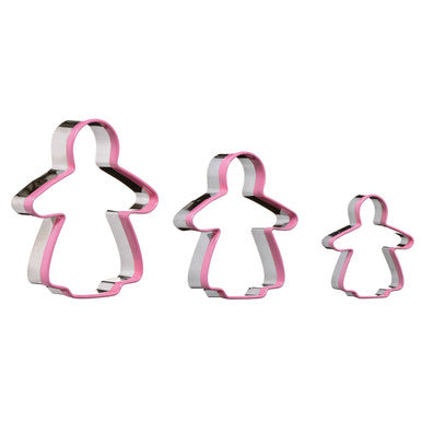 Gingerbread Lady 3 Piece Cutter Set | Sucre