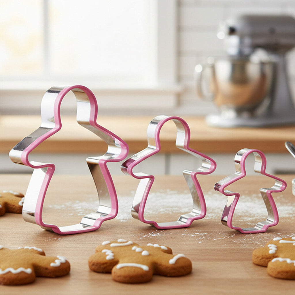 Gingerbread Lady 3 Piece Cutter Set | Sucre