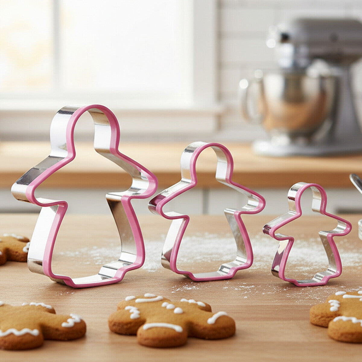 Gingerbread Lady 3 Piece Cutter Set | Sucre