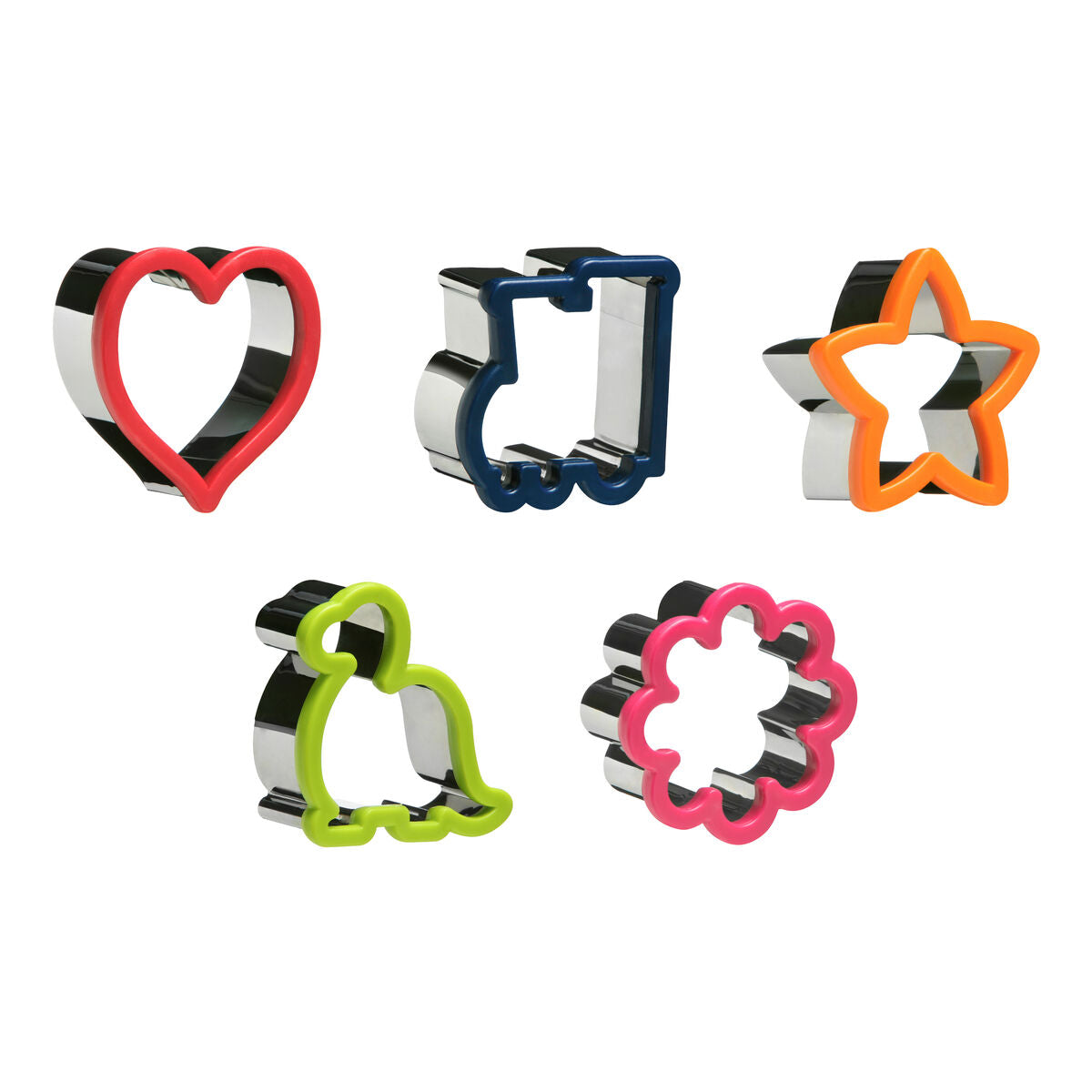 Pink Flower Stainless Steel Cookie Cutter | Sucre