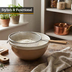 Medium Sieve With Wooden Handle | Zenigo