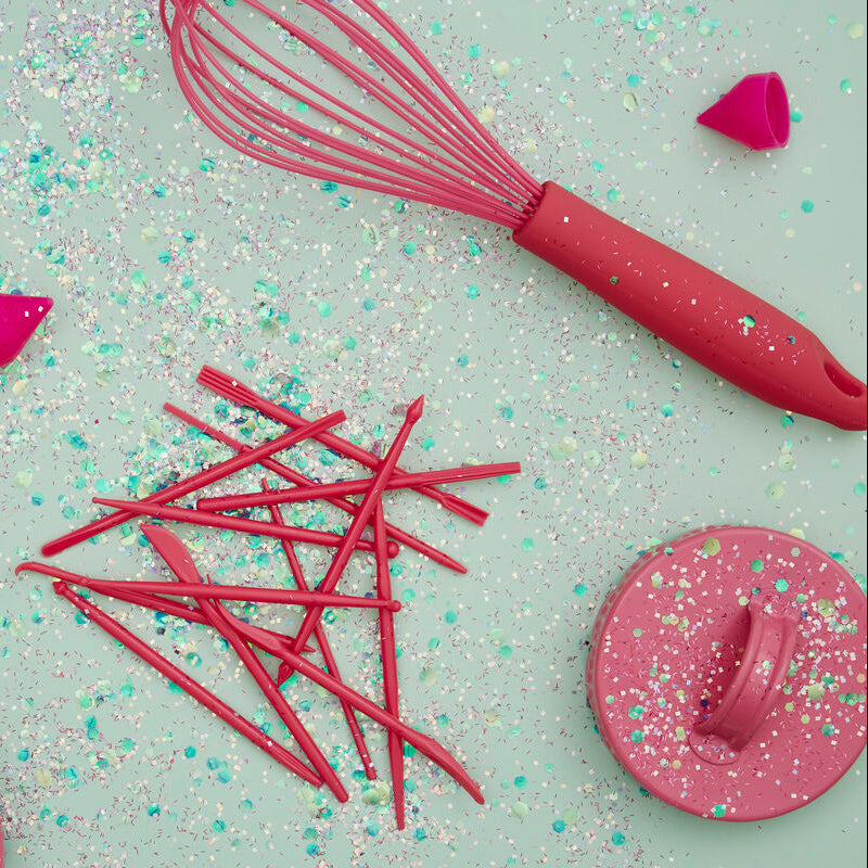 Hot Pink Silicone Whisk | Zing