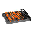 Grey and Orange Dish Drainer | Laurie