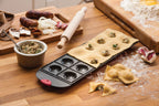 Ravioli Tray with Rolling Pin | From Scratch