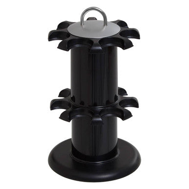 2 Tier Black Spice Rack | Luciano