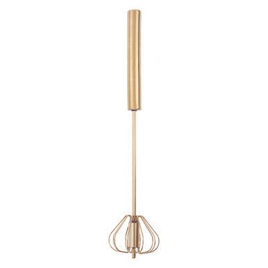 Press And Spin Light Gold 30Cm Whisk | Zamin