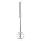Press And Spin Silver Finish 30Cm Whisk | Zamin