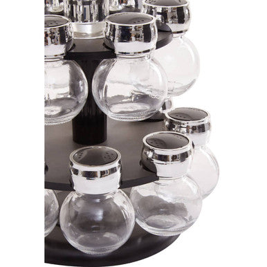 2 Tier 14 Bottle Revolving Spice Rack | Luciano