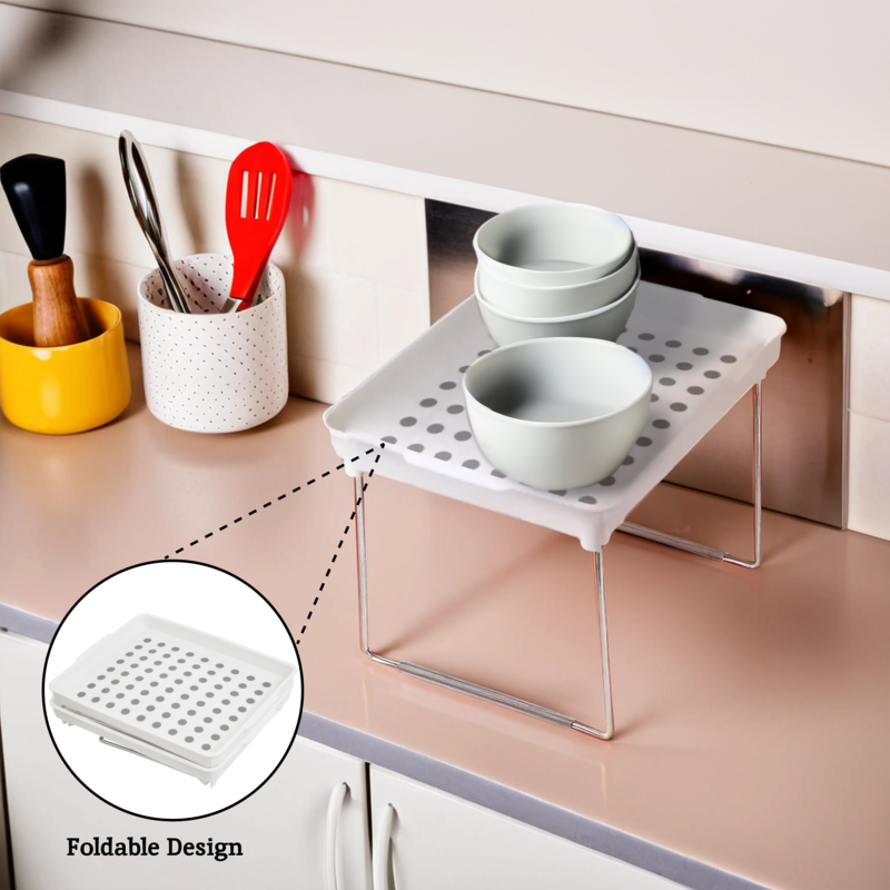 Set of 2 Foldable Cabinet Organisers | Romm