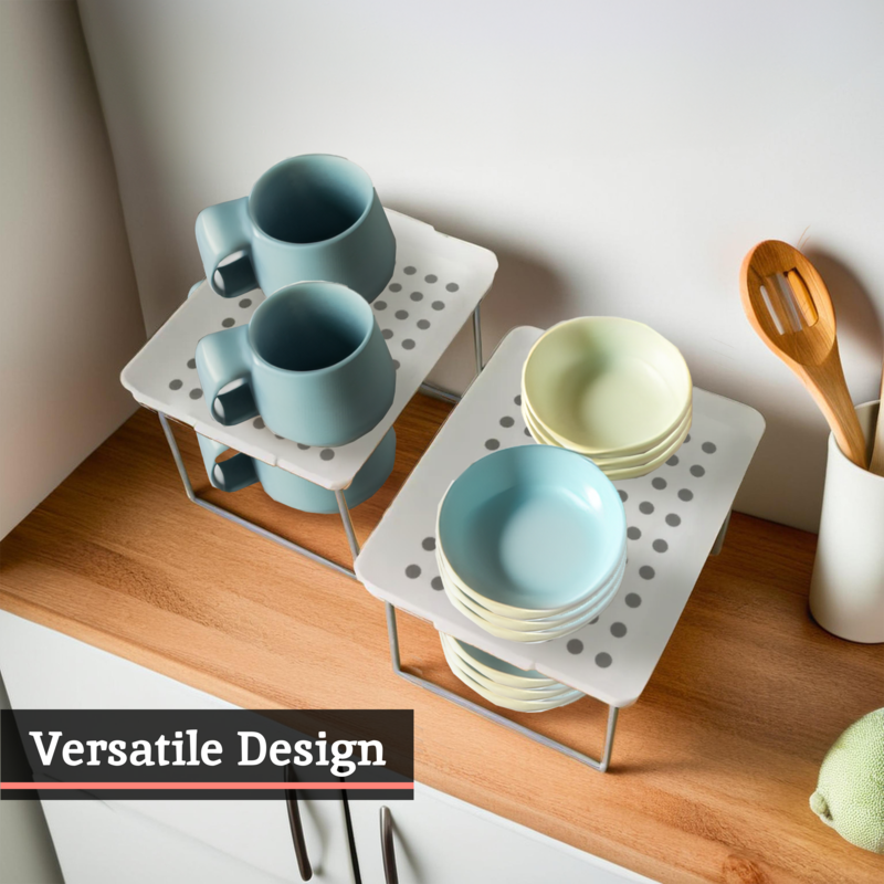 Set of 2 Foldable Cabinet Organisers | Romm
