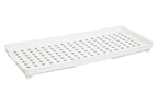 Set of 2 White and Grey Foldable Cabinet Racks | Romm