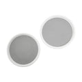 Set of 2 White and Grey Revolving Racks | Romm