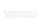 Clear Plastic 14 Egg Storage Tray with Lid | Romm