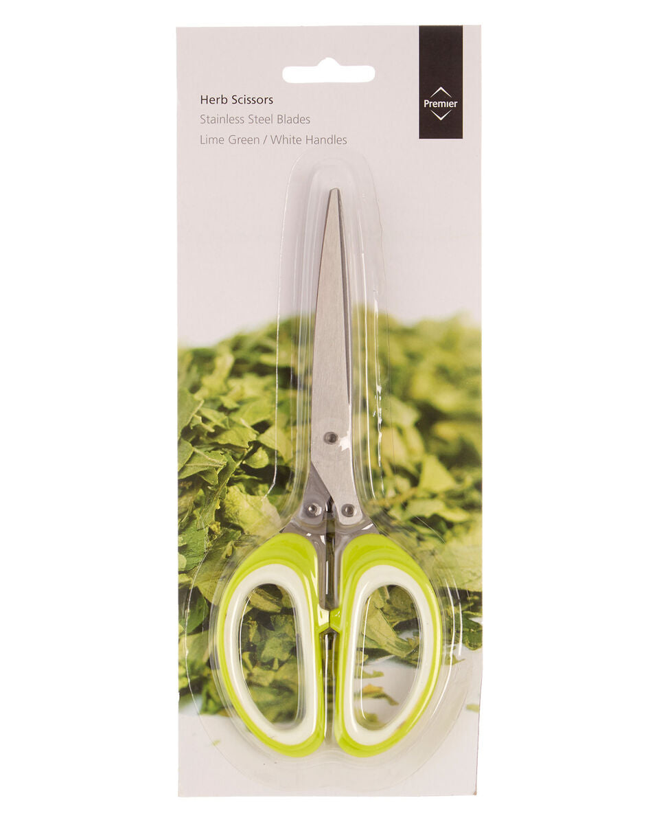 Lime Green and White Herb Scissors | Tyri