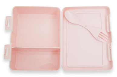 Pink 2 Section Lunch Box | Grub Tub
