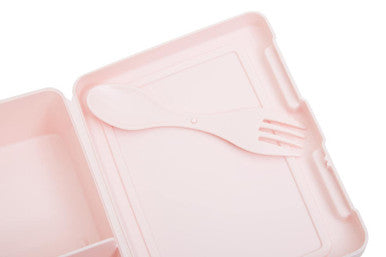 Pink 2 Section Lunch Box | Grub Tub