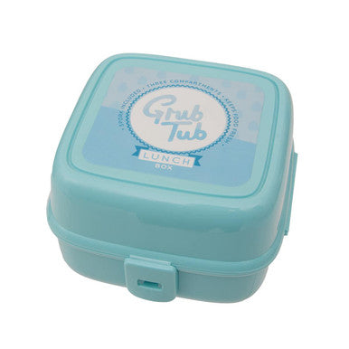 4 Compartments Mint Green Lunch Box | Grub Tub