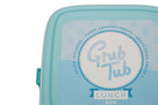 4 Compartments Mint Green Lunch Box | Grub Tub