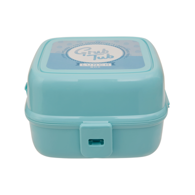 4 Compartments Mint Green Lunch Box | Grub Tub
