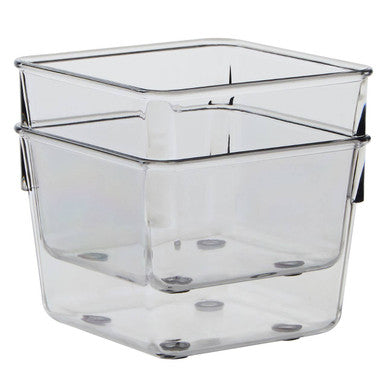 Small Set of Two Square Kitchen Organisers | Romm