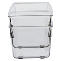 Set of Two Large Clear Kitchen Organisers | Romm