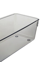 Set of Two Large Clear Kitchen Organisers | Romm