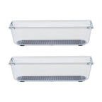 Small Set of Two Kitchen Organisers with Rubber Insert | Romm