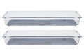 Large Set of Two Kitchen Organisers with Rubber Insert | Romm