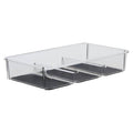 Grey Multifunctional Kitchen Organiser with Dividers | Romm