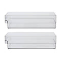 Large Set of Two Fridge Storage Trays | Romm