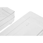Set of Two Stackable Fridge Storage Trays | Romm