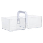 Clear Plastic Kitchen Organiser with Handle | Romm