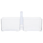 Clear Plastic Kitchen Organiser with Handle | Romm