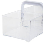 Clear Plastic Kitchen Organiser with Handle | Romm