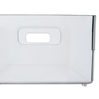 Large Clear Plastic Fridge Bin with Handles | Romm