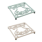 Pale Blue Trivet | Cast Iron